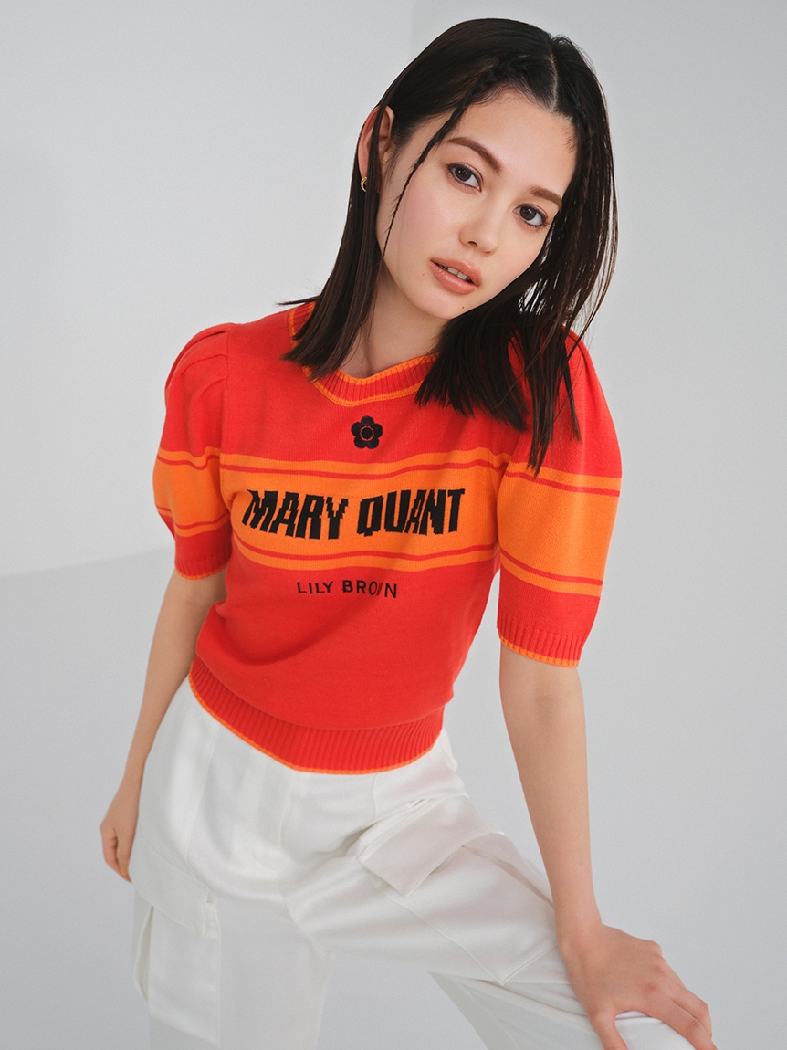 LILY BROWN×MARY QUANT】ニットプルオーバー-