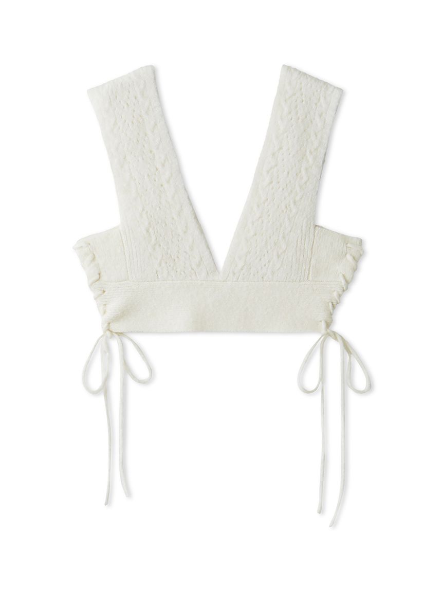 サイドリボンニットビスチェ(ビスチェ)｜トップス｜LILY BROWN（リリー