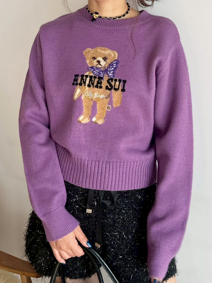 【LILY BROWN ×ANNA SUI】バタフライLily Bearニット LILY BROWN ×ANNA SUI】バタフライLily Bearニット（ニット