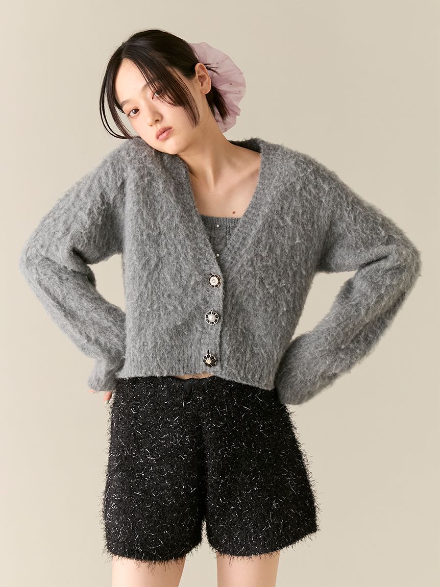 L.B CANDY STOCK]アンサンブルビジューニット(ニット)｜トップス｜LILY