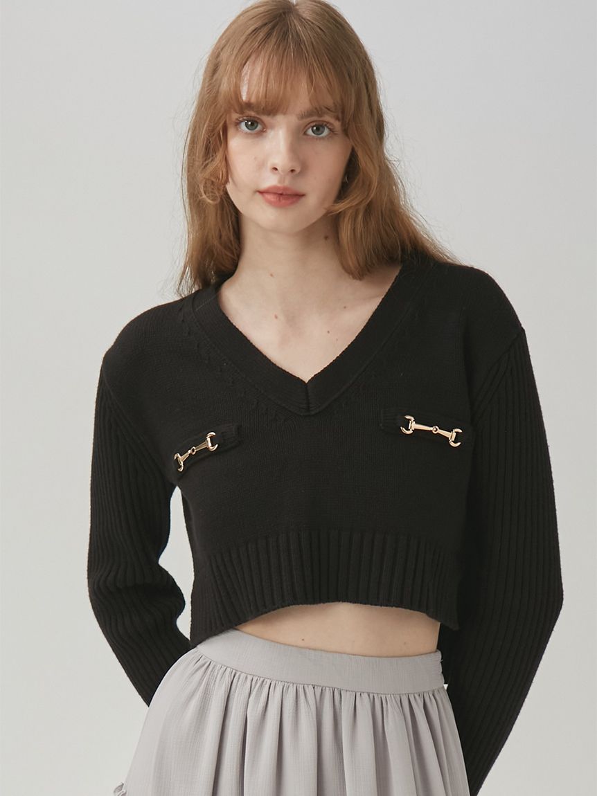 バルキーニットトップス(ニット・セーター)｜TOPS｜LILY BROWN（リリー