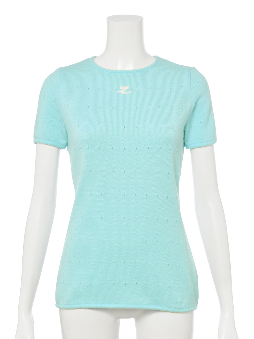 Courregesロゴ半袖ニット ヴィンテージ商品 Vintage Item Lily Brown リリーブラウン の通販サイト 公式