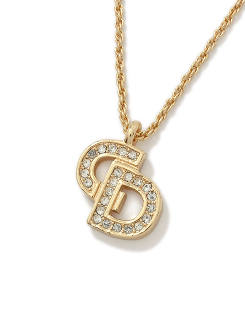 Christian Dior CDロゴネックレス(ヴィンテージアクセサリー 