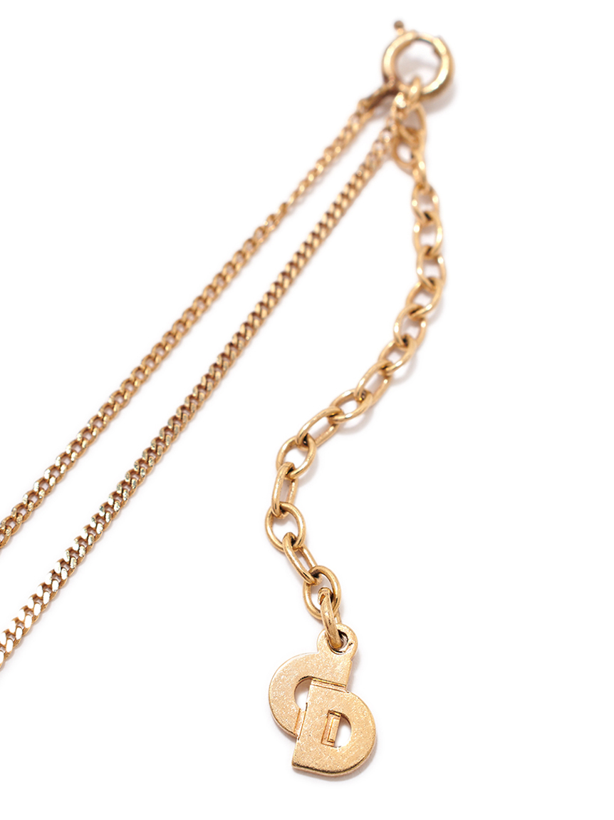 Christian Dior CDロゴネックレス(ヴィンテージアクセサリー