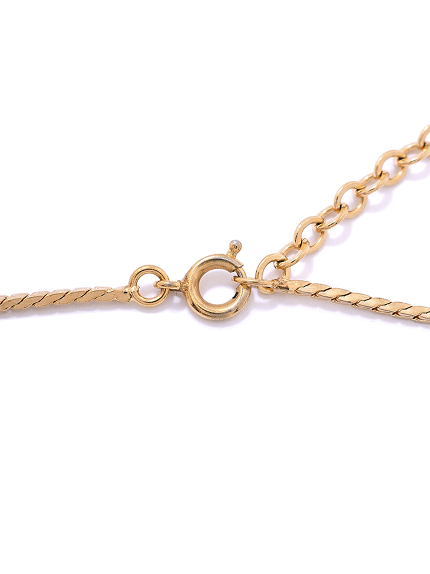 Christian Dior CDロゴネックレス(ヴィンテージアクセサリー