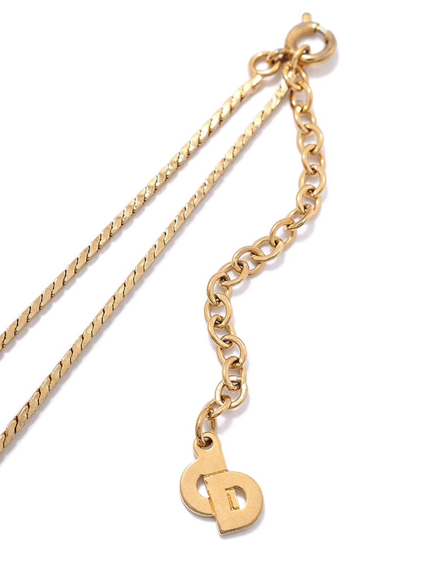 Christian Dior CDロゴネックレス(ヴィンテージアクセサリー