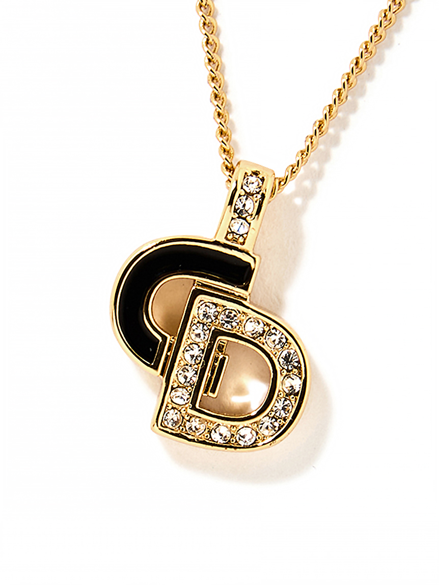 Christian Dior CDロゴネックレス(ヴィンテージアクセサリー