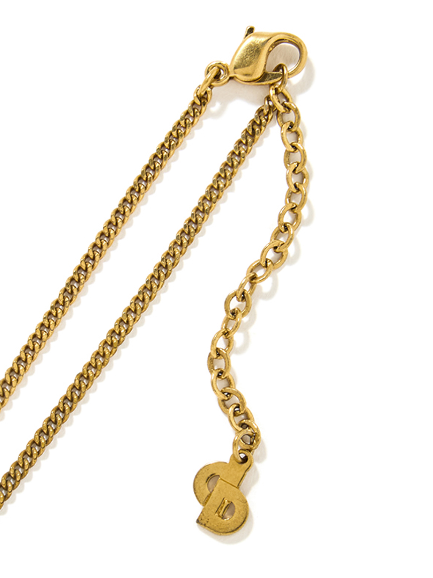 Christian Dior ロゴネックレス(ヴィンテージアクセサリー