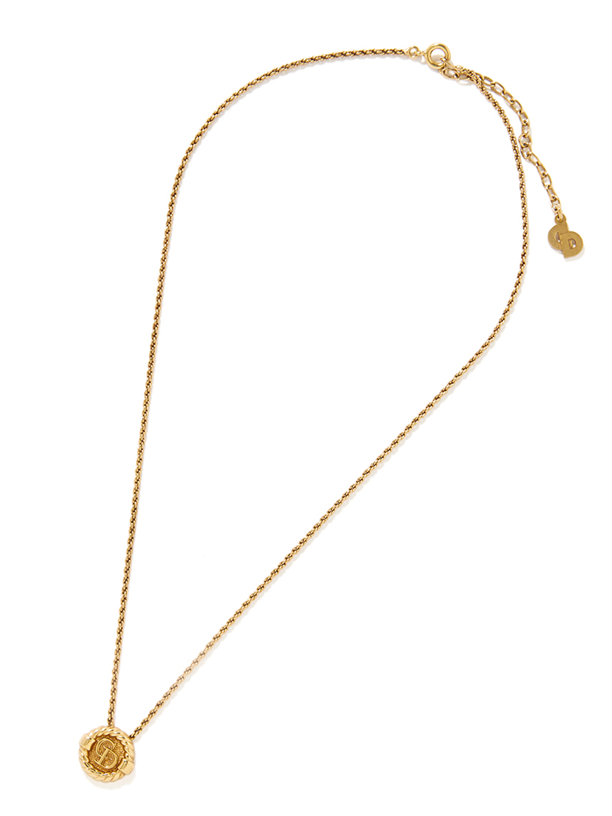 【希少】 Christian Dior 総刻印ボタンヴィンテージ アンゴラコート DIOR ウールデザインボタンロングコート グリーン｜VINTAGE QOO