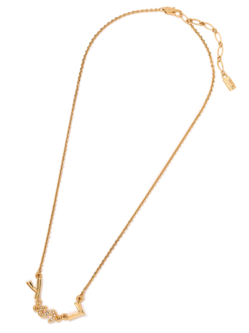 YSL ロゴネックレス(ヴィンテージアクセサリー)｜ヴィンテージ商品