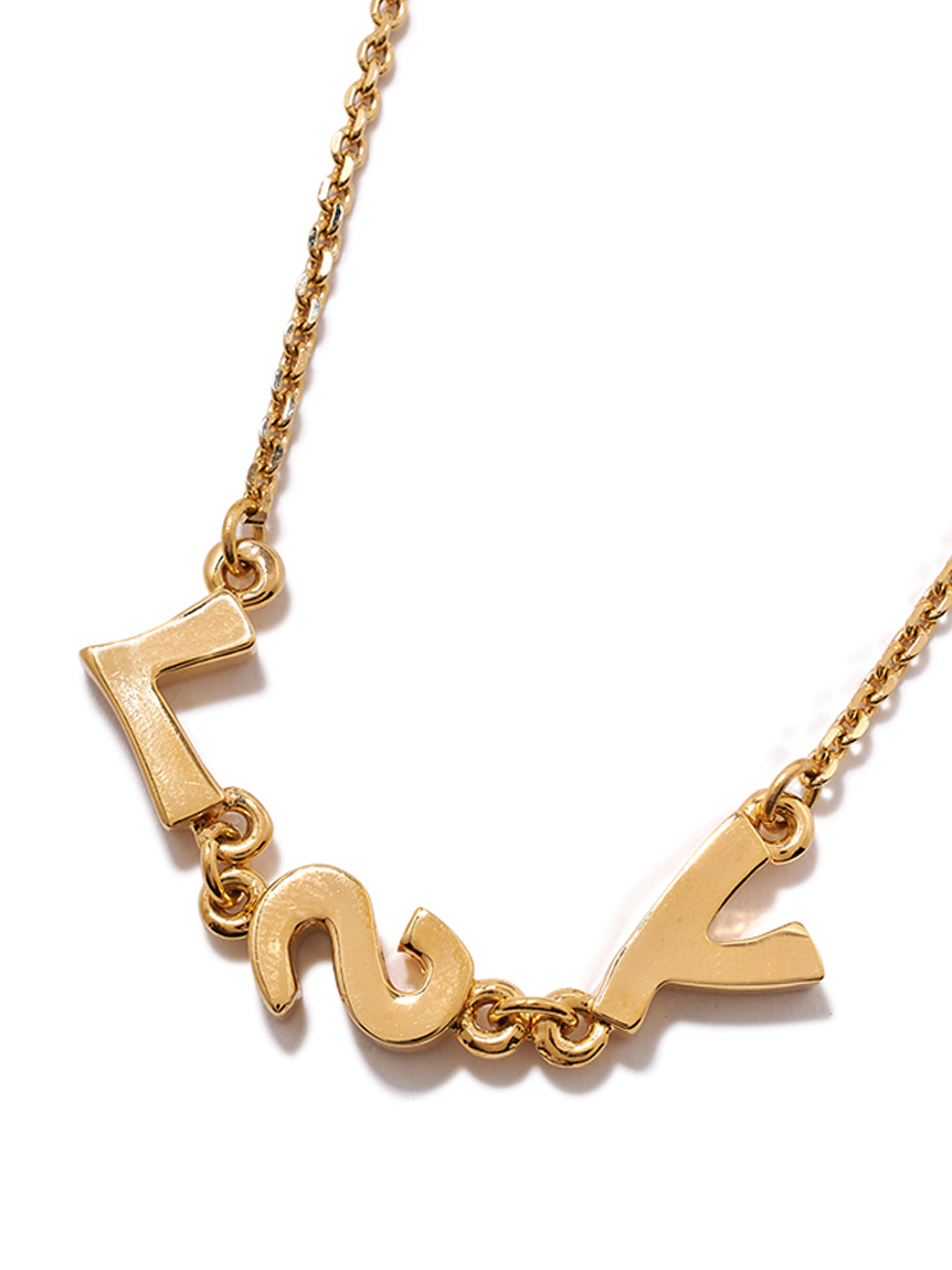 YSL ロゴネックレス YSL イヴサンローラン ロゴネックレス