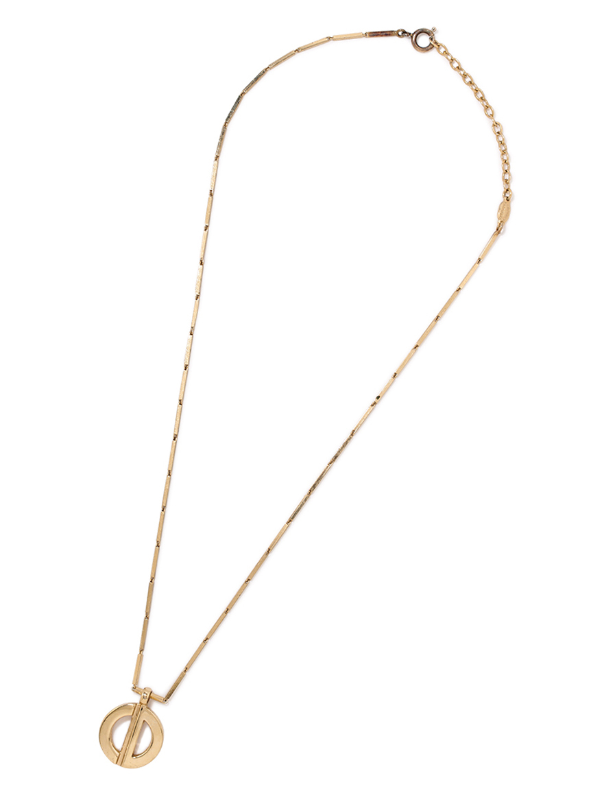 Christian Dior CDロゴネックレス(ヴィンテージアクセサリー