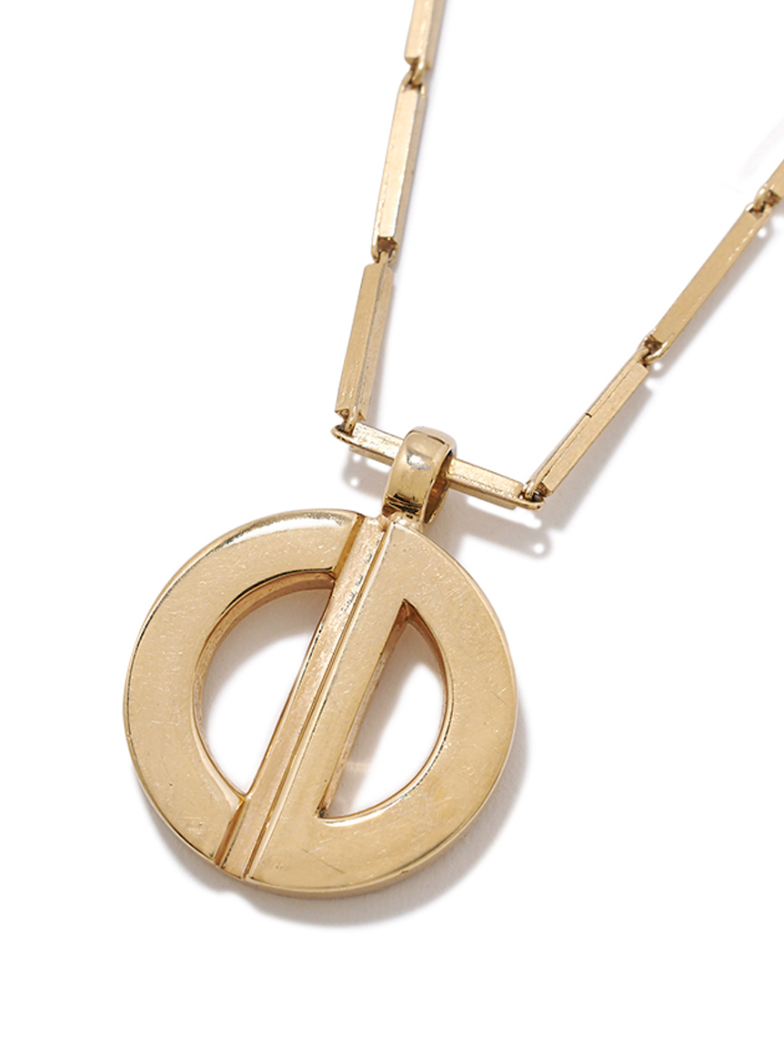 Christian Dior CDロゴネックレス(ヴィンテージアクセサリー