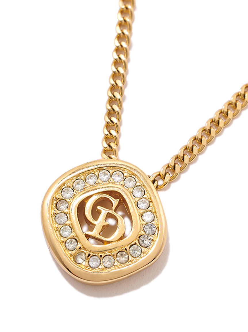 Christian Dior CDロゴネックレス(ヴィンテージアクセサリー