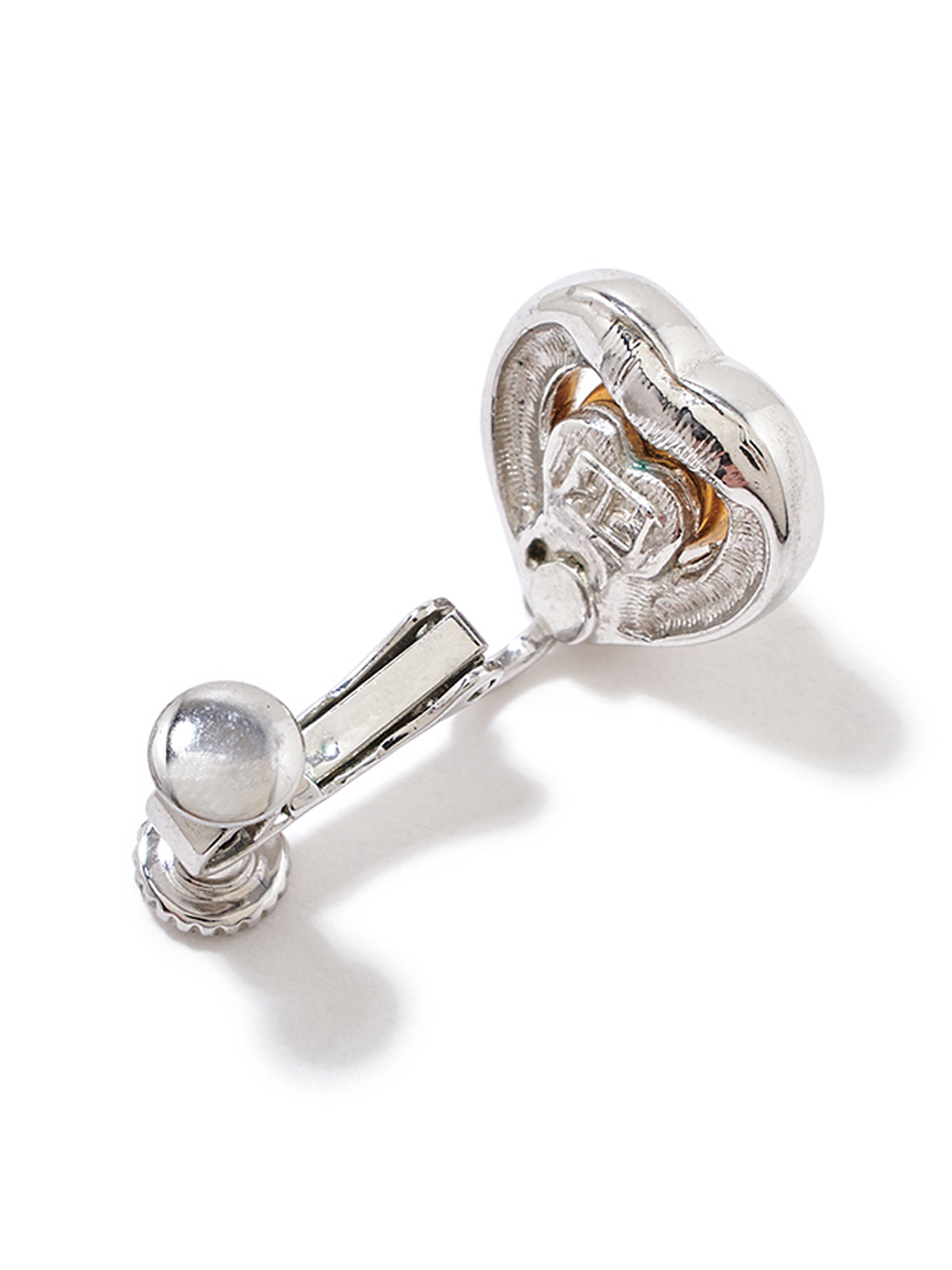 Courreges ラインストーンイヤリング(ヴィンテージアクセサリー