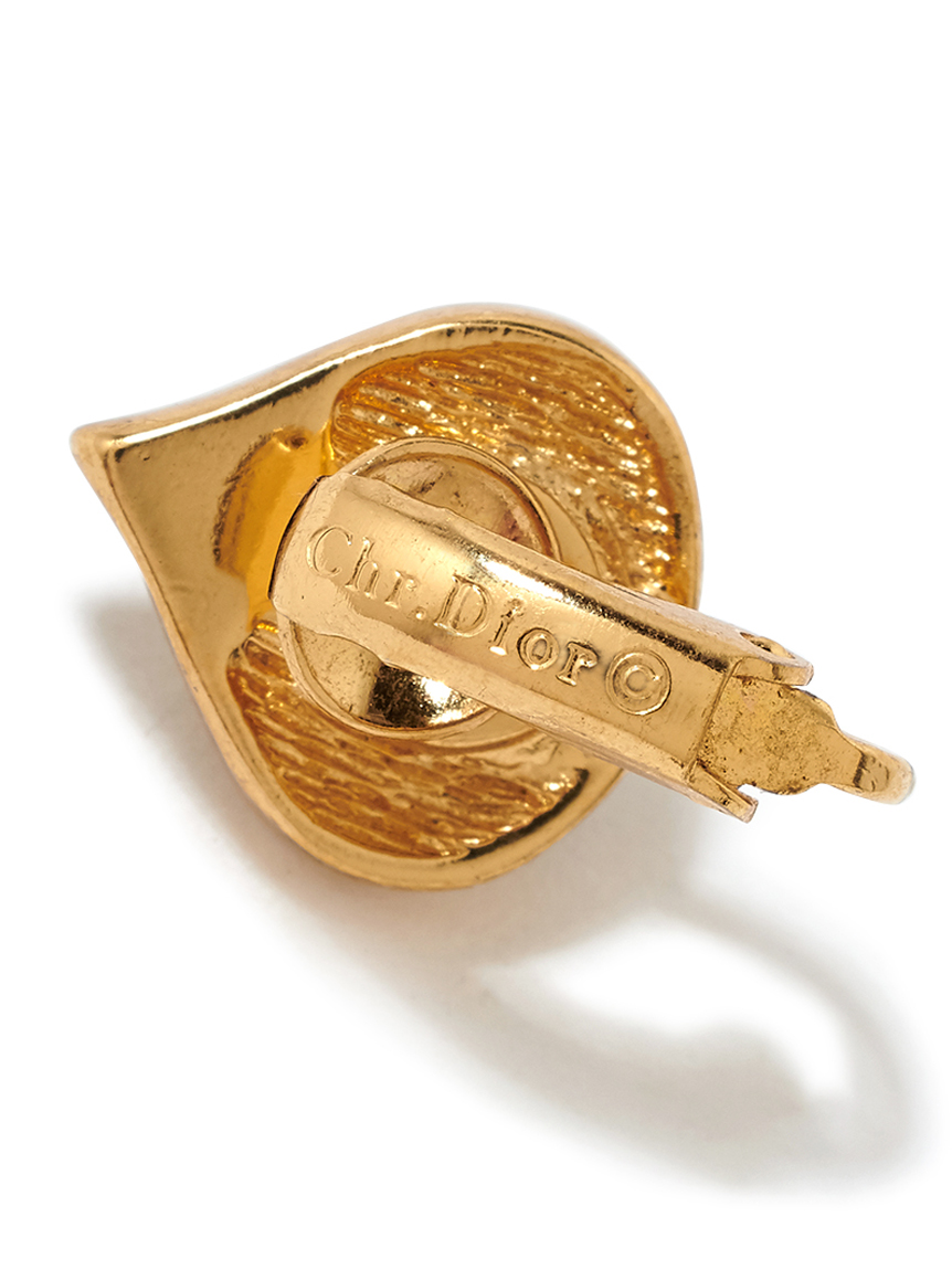 希少　オールド　ディオール　エンブレムロゴ　イヤリング　ピアス　ゴールド 楽天市場】Christian Dior クリスチャンディオール エンブレム