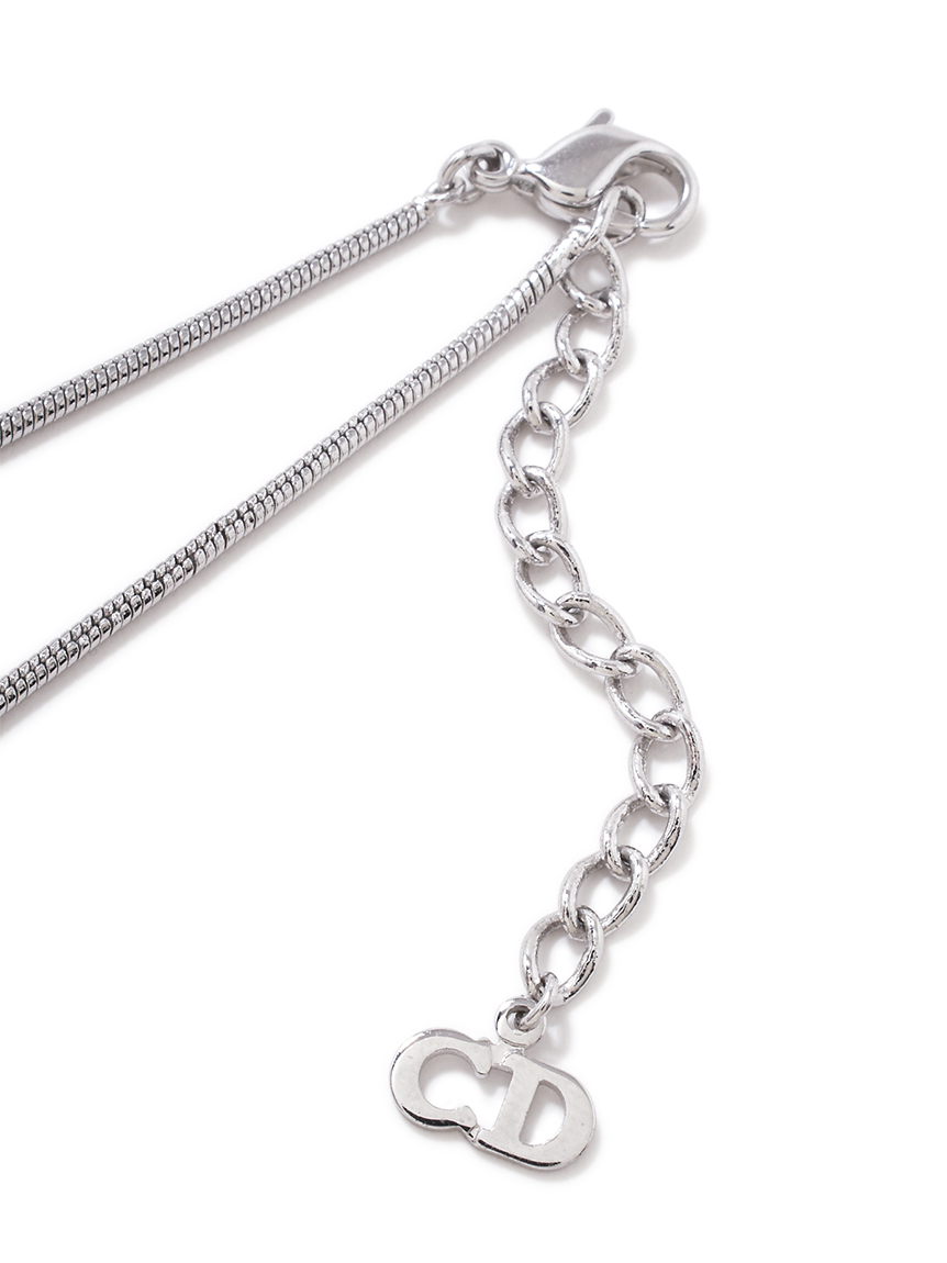 Christian Dior CDロゴネックレス(ヴィンテージアクセサリー