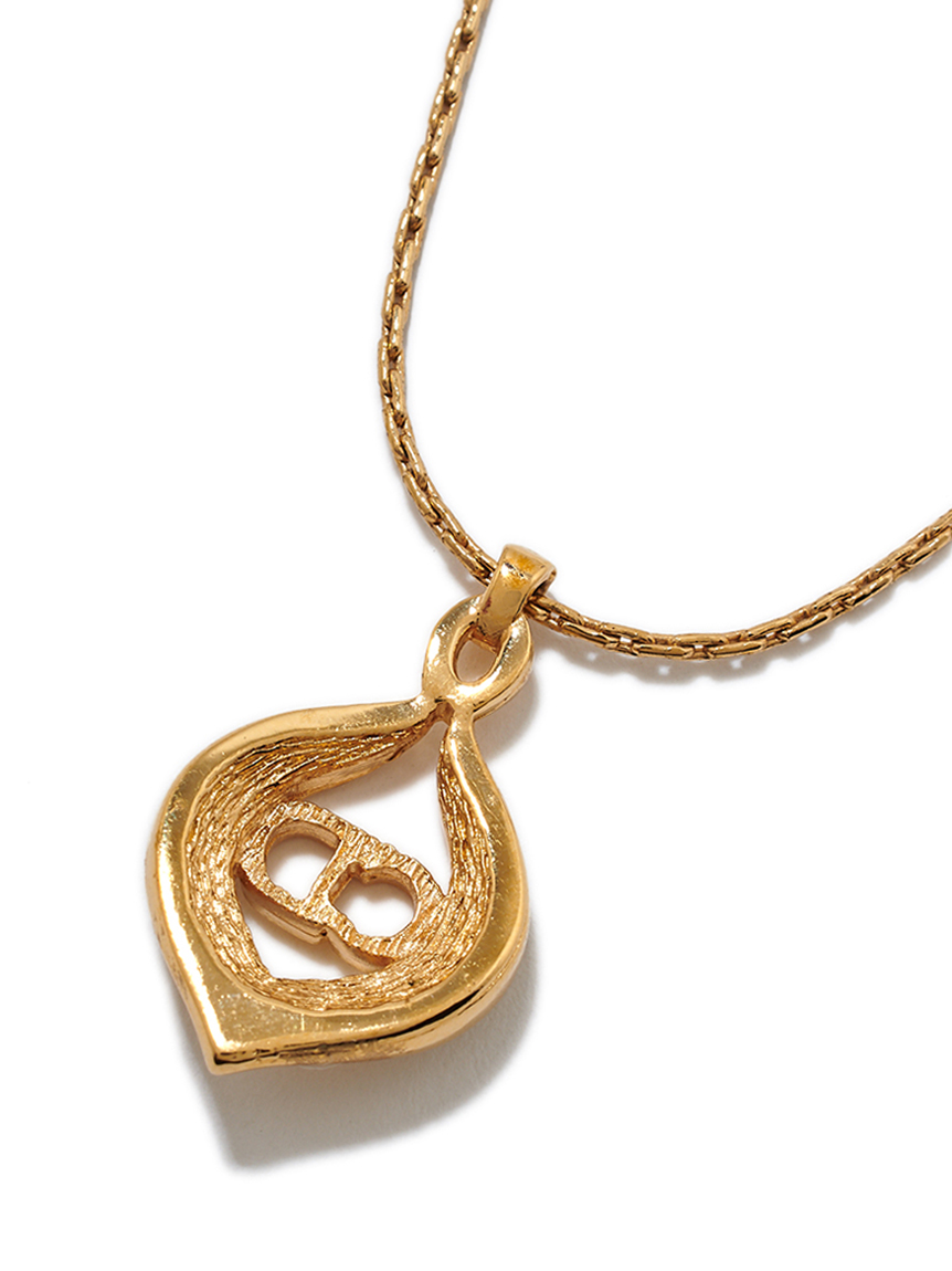 Christian Dior CDロゴネックレス(ヴィンテージアクセサリー