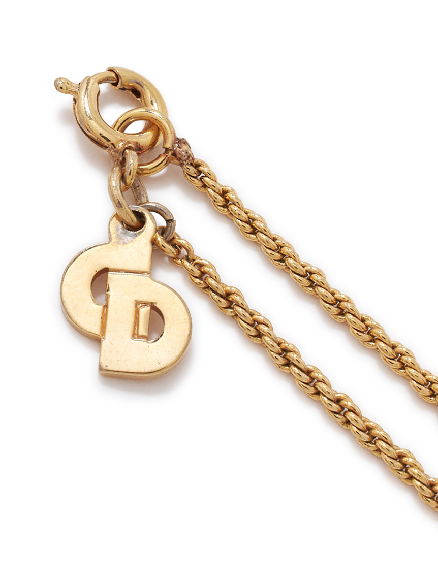 Christian Dior CDロゴネックレス(ヴィンテージアクセサリー
