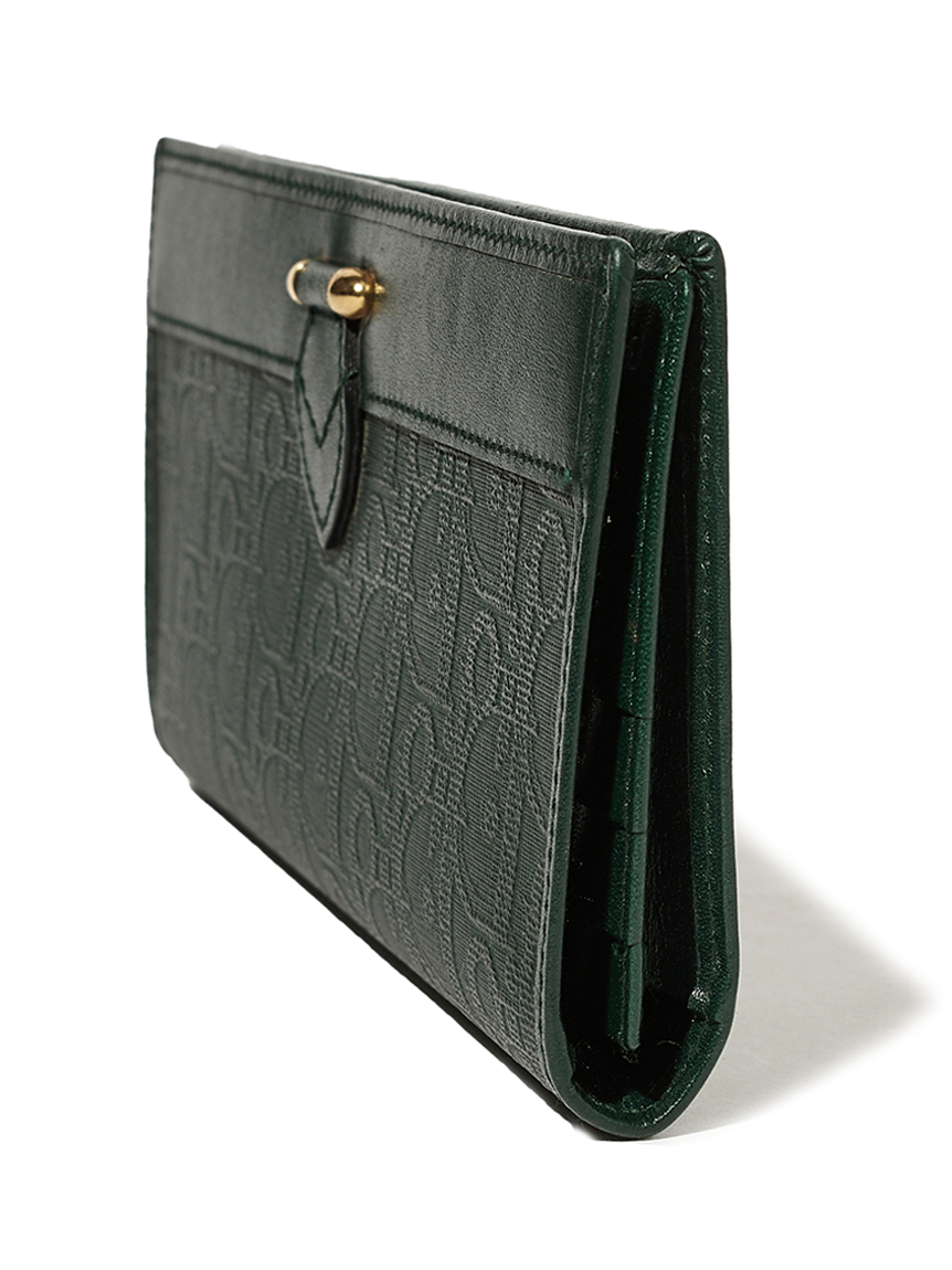 Christian Dior 二つ折り財布 モノグラム Dior HOMME DIOR 折り財布 二つ折り オブリーク レディース ブラック