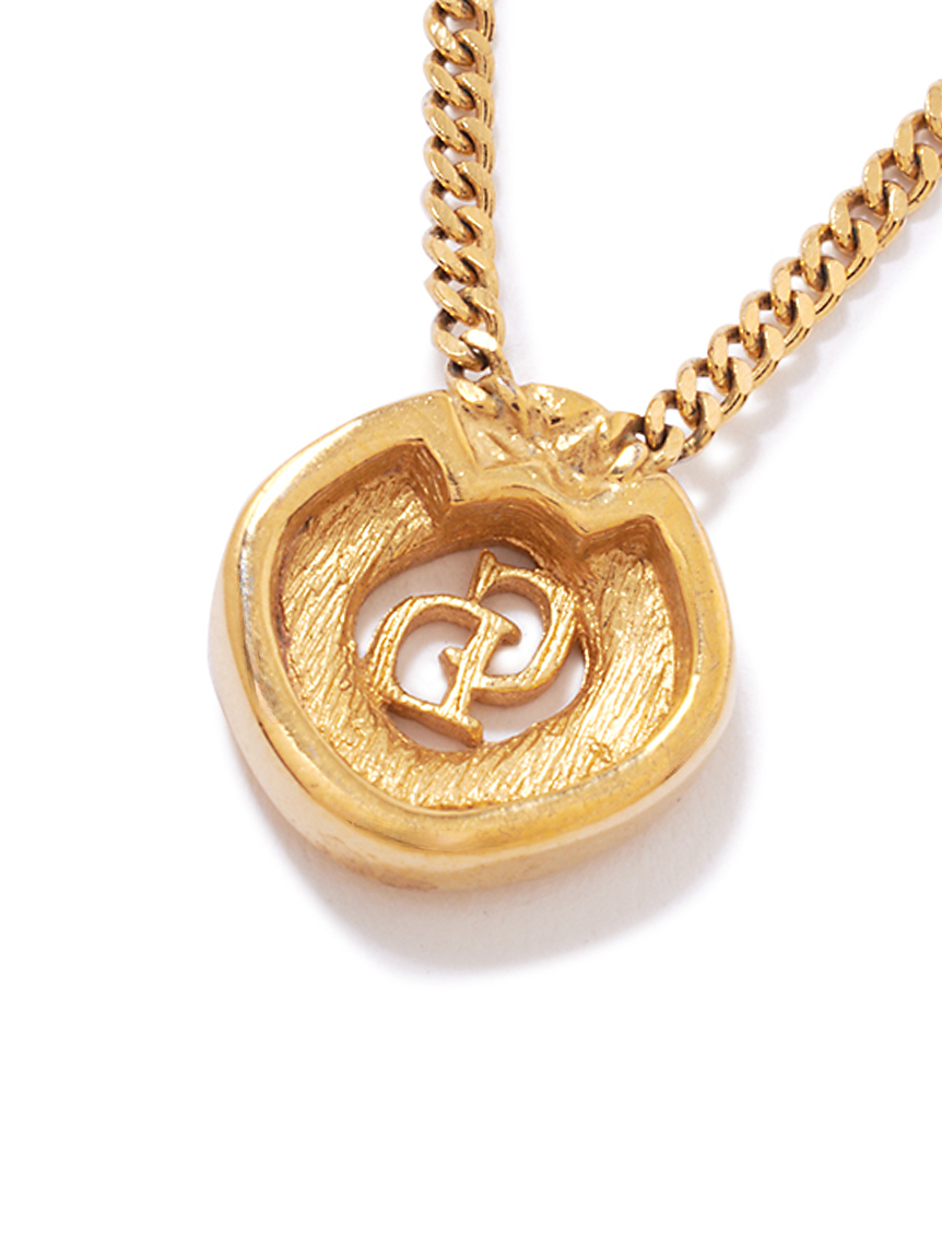 Christian Dior CDロゴネックレス(ヴィンテージアクセサリー