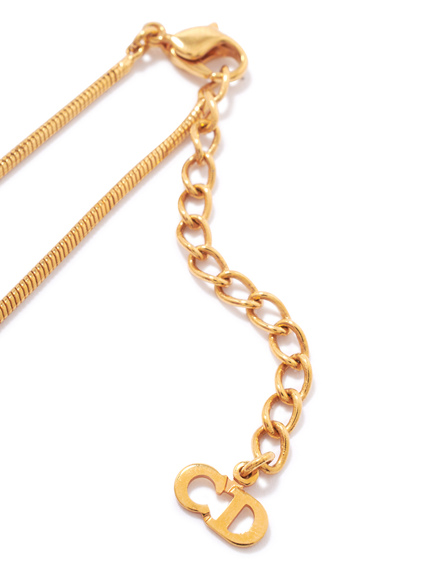 Christian Dior ロゴネックレス(ヴィンテージ商品（VINTAGE ITEM