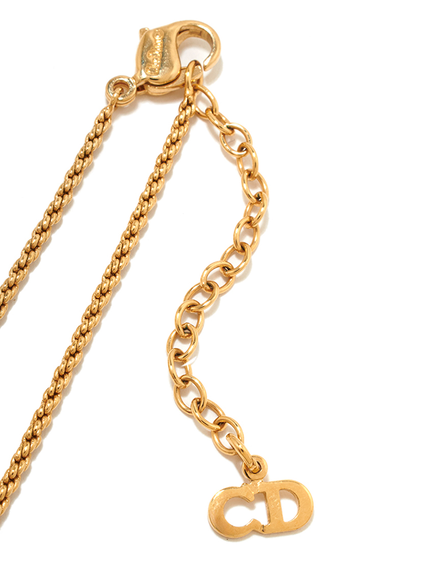アクセサリー Christian Dior Christian Dior クリスチャンディオール ネックレス バッグモチーフ