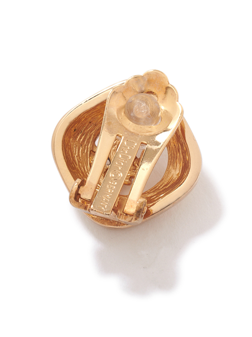 Christian Dior ロゴイヤリング(ヴィンテージアクセサリー