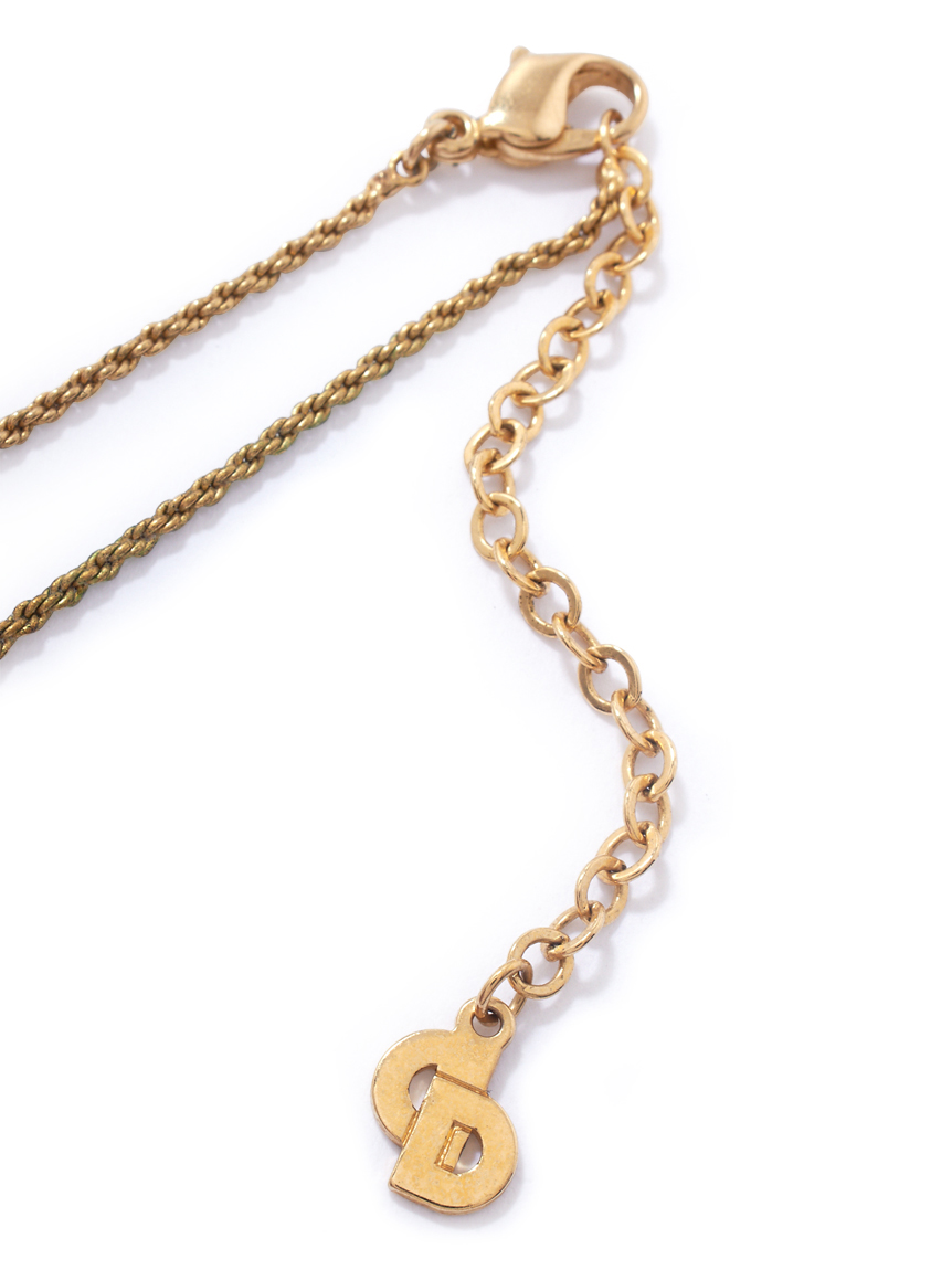 Christian Dior ロゴネックレス(ヴィンテージアクセサリー