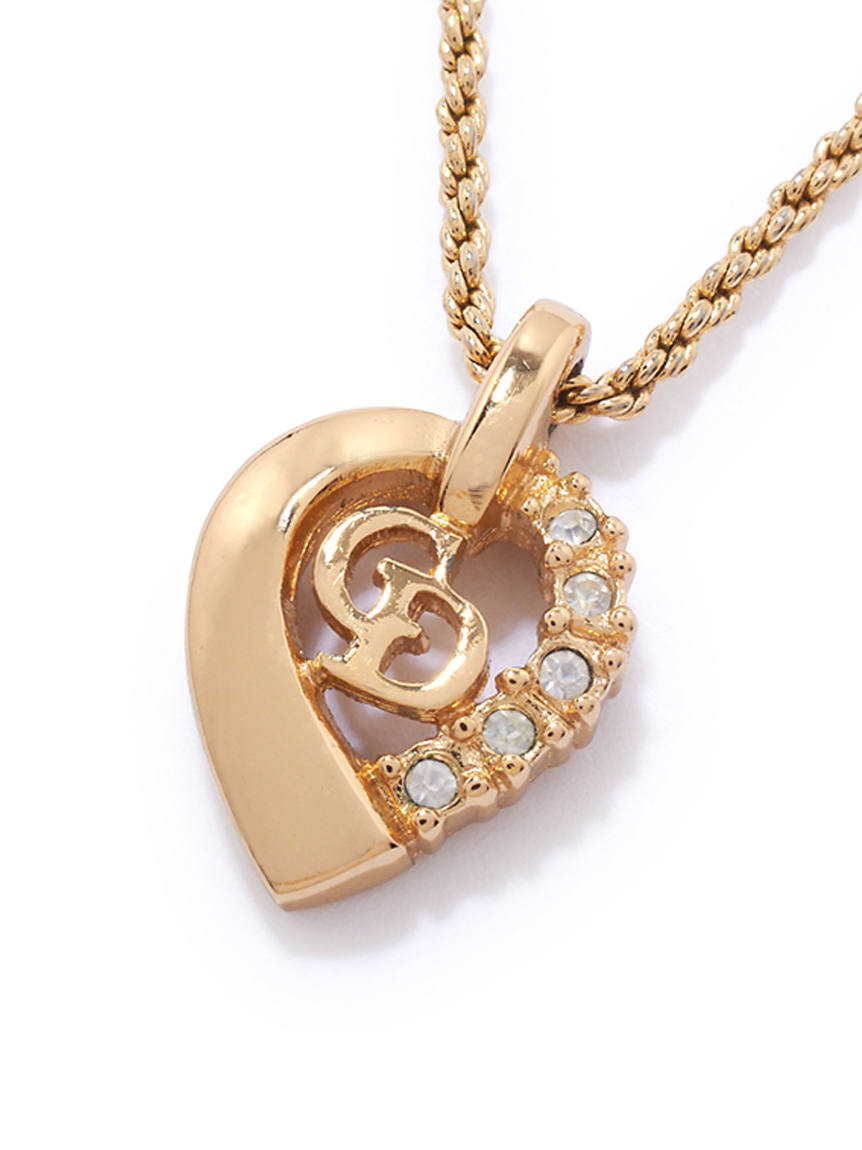 Christian Dior CD ロゴネックレス(ヴィンテージアクセサリー