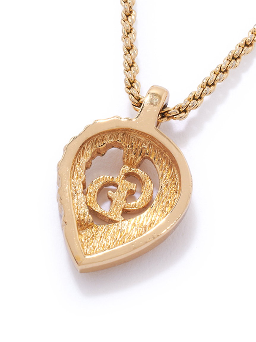 Christian Dior CD ロゴネックレス(ヴィンテージアクセサリー
