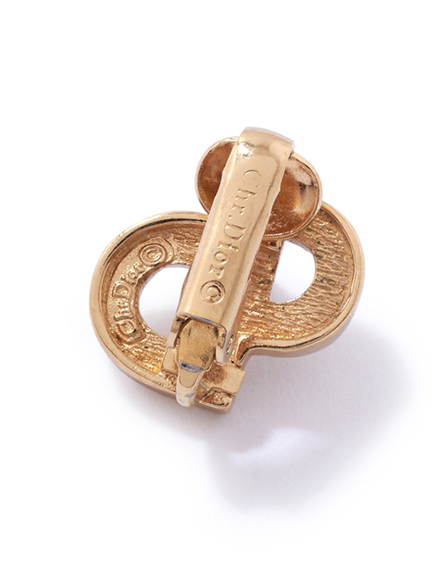 Christian Dior CD ロゴイヤリング(ヴィンテージアクセサリー