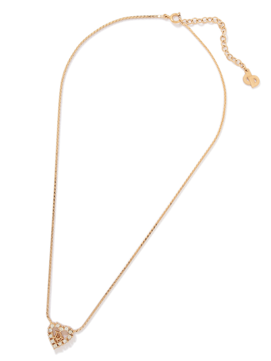 Christian Diorロゴネックレス(ヴィンテージアクセサリー