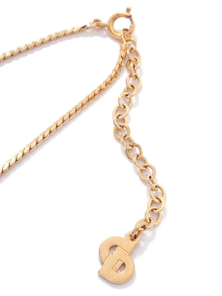 Christian Diorロゴネックレス(ヴィンテージアクセサリー