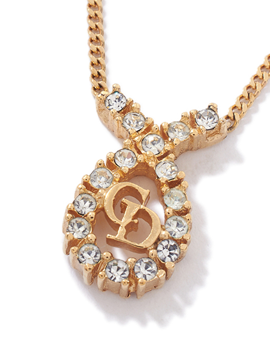 Christian DiorCDロゴネックレス(ヴィンテージアクセサリー