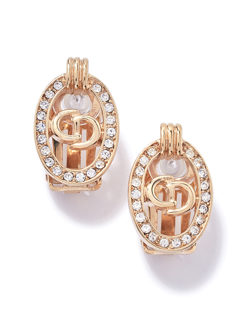 Christian DiorCDロゴイヤリング(ヴィンテージアクセサリー