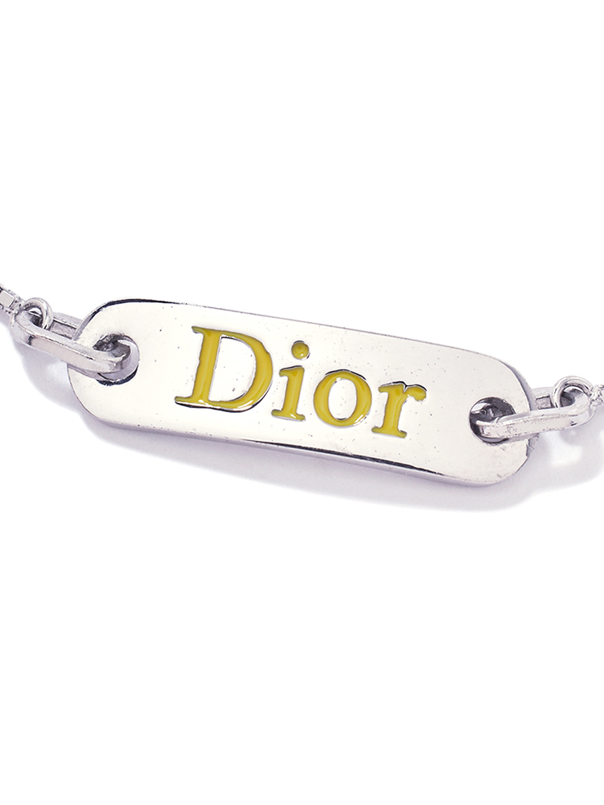 Christian Diorロゴブレスレット(ヴィンテージアクセサリー