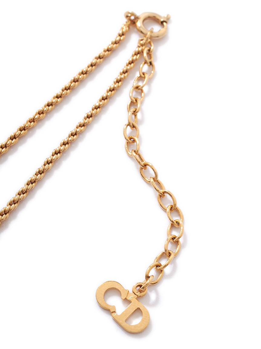Christian DiorCDロゴネックレス(ヴィンテージアクセサリー