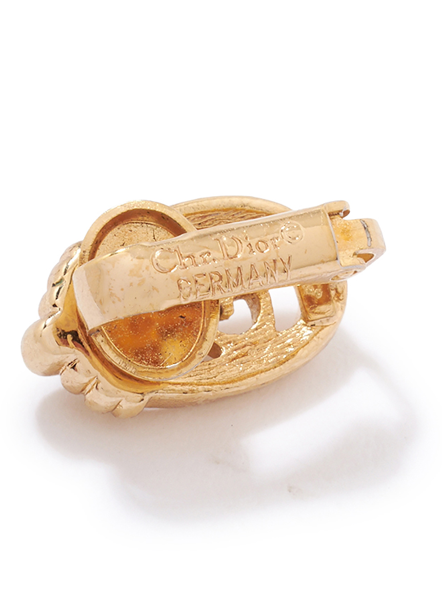 Christian DiorCDロゴイヤリング(ヴィンテージアクセサリー