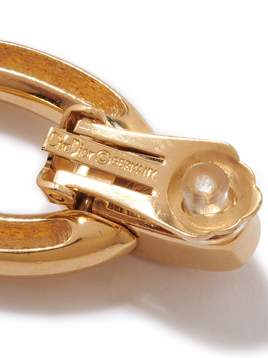 Christian Diorロゴイヤリング(ヴィンテージアクセサリー