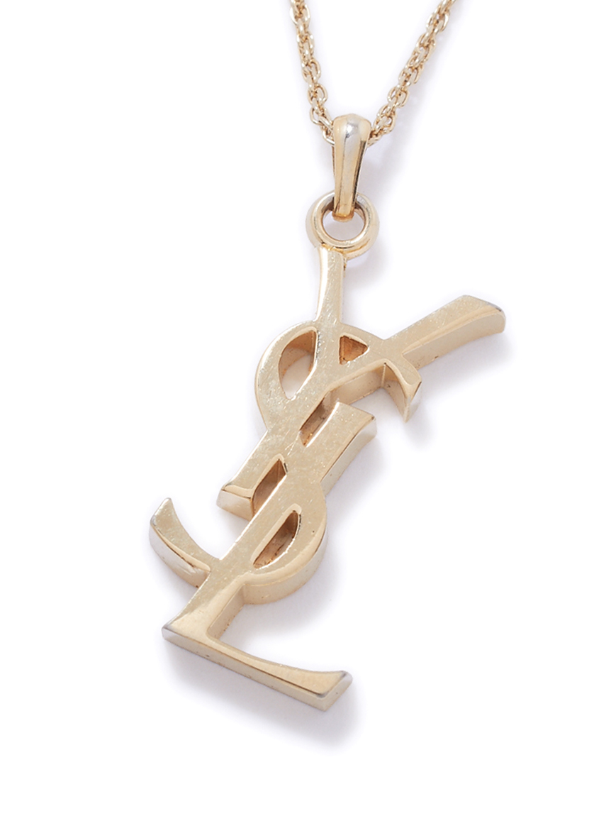 YSLカサンドラロゴネックレス(ヴィンテージアクセサリー