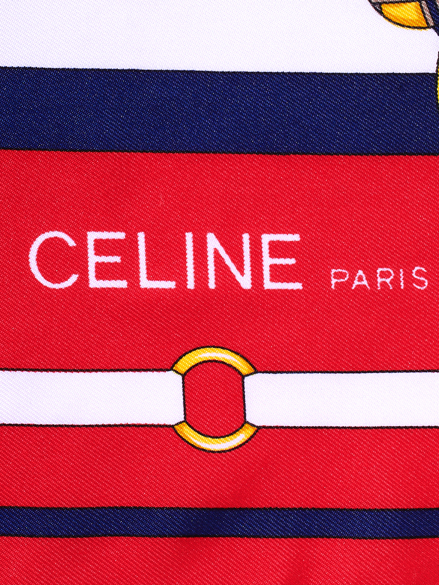 CELINEシルクスカーフ(ヴィンテージアクセサリー)｜ヴィンテージ商品