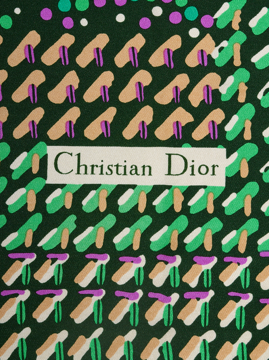 Christian Diorシルクスカーフ(ヴィンテージアクセサリー