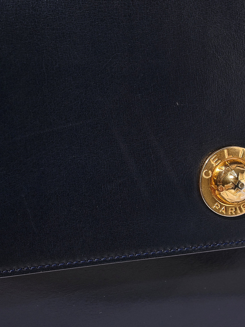 【美品】セリーヌ スターボール チャーム サークルロゴ チェーン ゴールド CELINE 》 セリーヌ バッグチャーム キーホルダー キーチェーン