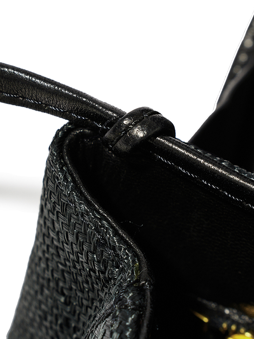 Bottega Veneta ストローフラップショルダー(ヴィンテージバッグ