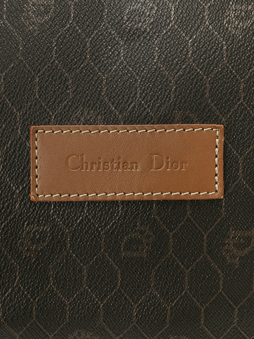 Christian Dior ロゴモノグラムPVCボストン(ヴィンテージバッグ 