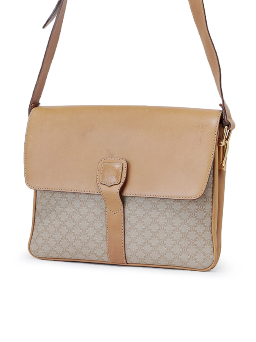 CELINE マカダムモノグラムショルダー(ヴィンテージバッグ