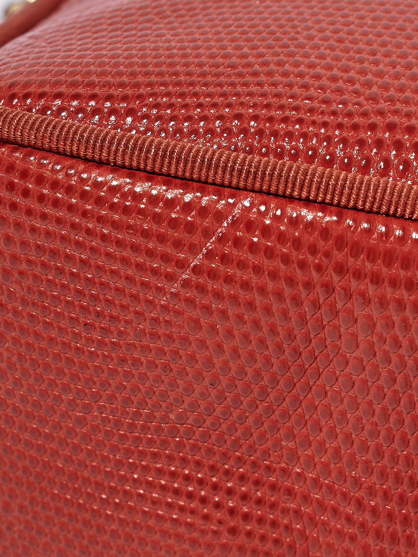 Salvatore Ferragamo ヴァラ型押リザードショルダー