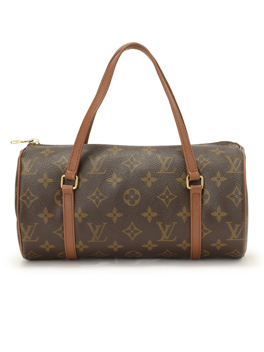 LOUIS VUITTON◇パピヨン30_モノグラム_BRW/PVC/BRW/M51385/ポシェット 