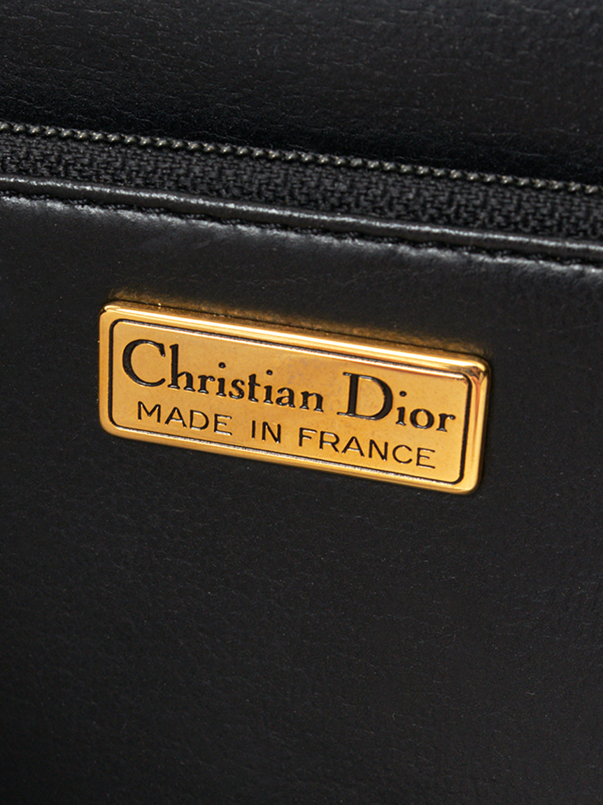 Christian Dior CDロゴフラップショルダー(ヴィンテージバッグ
